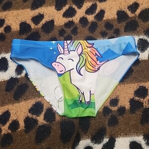 Unicorn Fantasy Bikini Swim Suit Sz S Gay Intrest